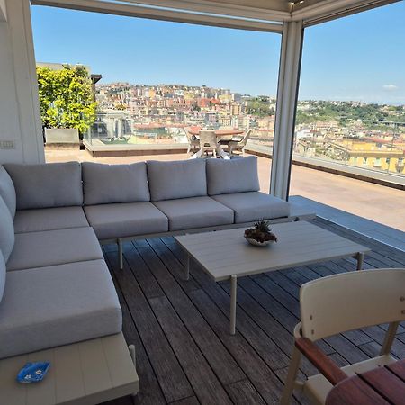 Terrazza Manu - Loft Suspended Over The City-Vomero Napoli Bagian luar foto