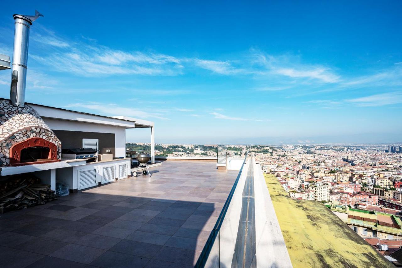 Terrazza Manu - Loft Suspended Over The City-Vomero Napoli Bagian luar foto