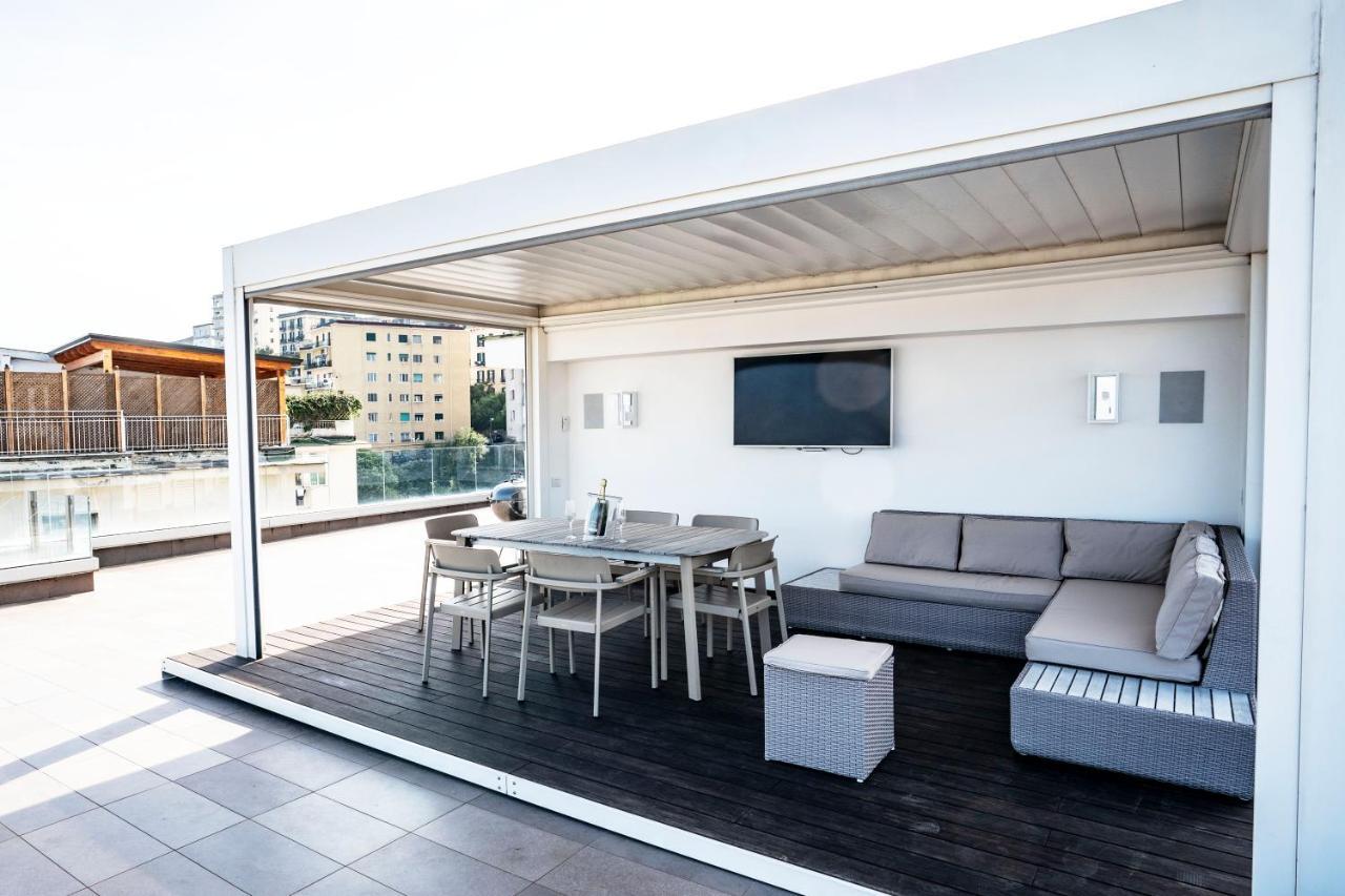 Terrazza Manu - Loft Suspended Over The City-Vomero Napoli Bagian luar foto